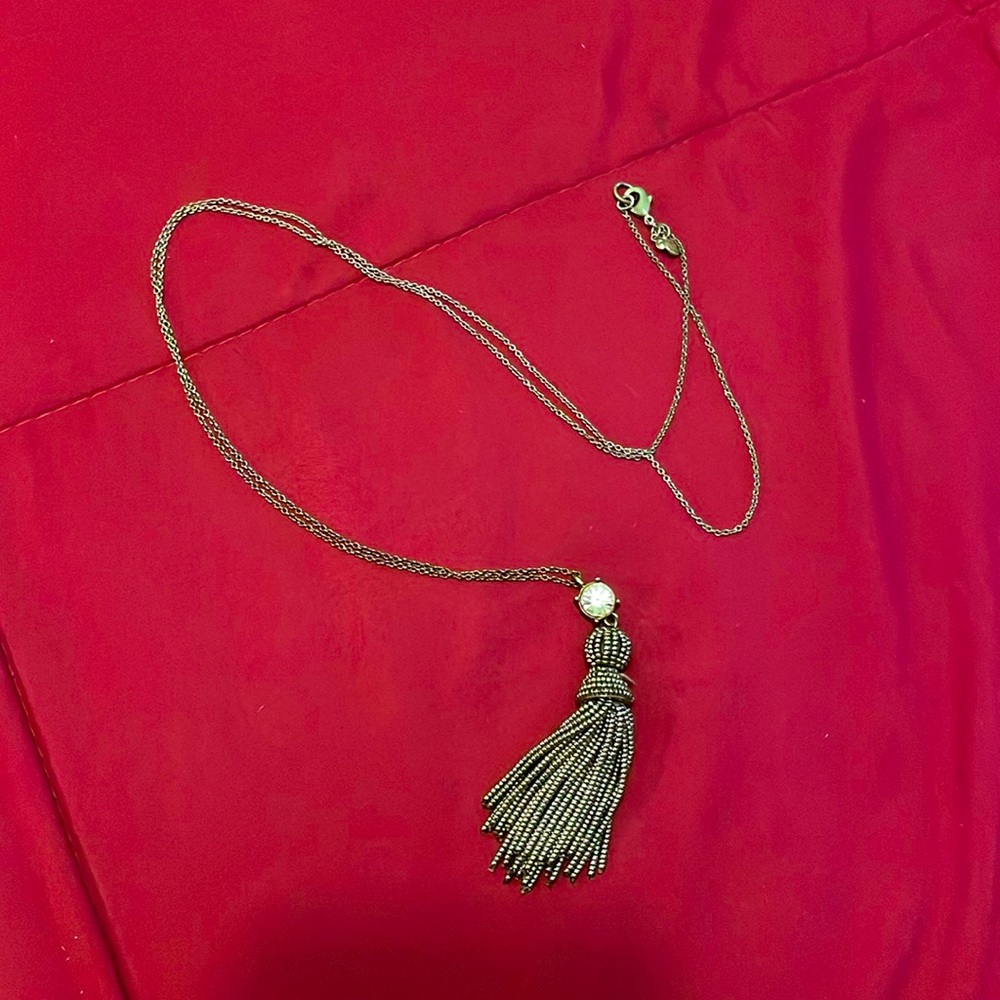 Tassel necklace